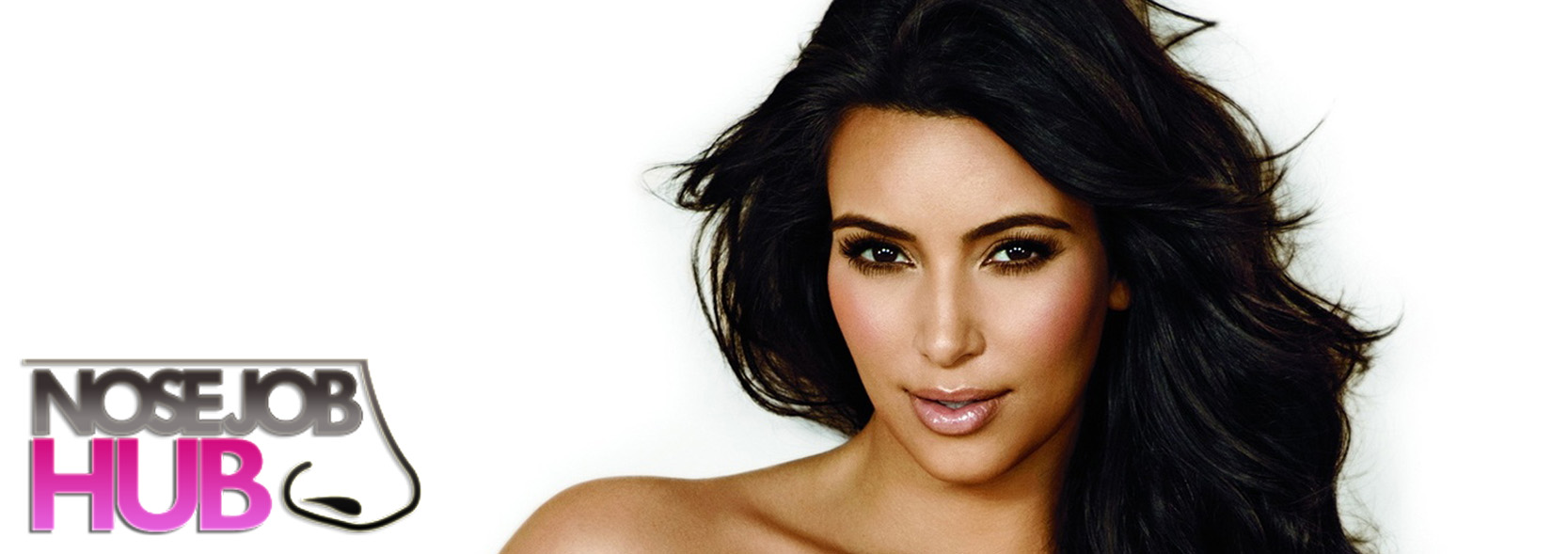Kim Kardashian Before and After Nose Job
